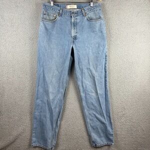 Vintage Levis 560 Comfort Fit Tapered Leg Light Wash Jeans Mens 34x36 (M: 34x35)